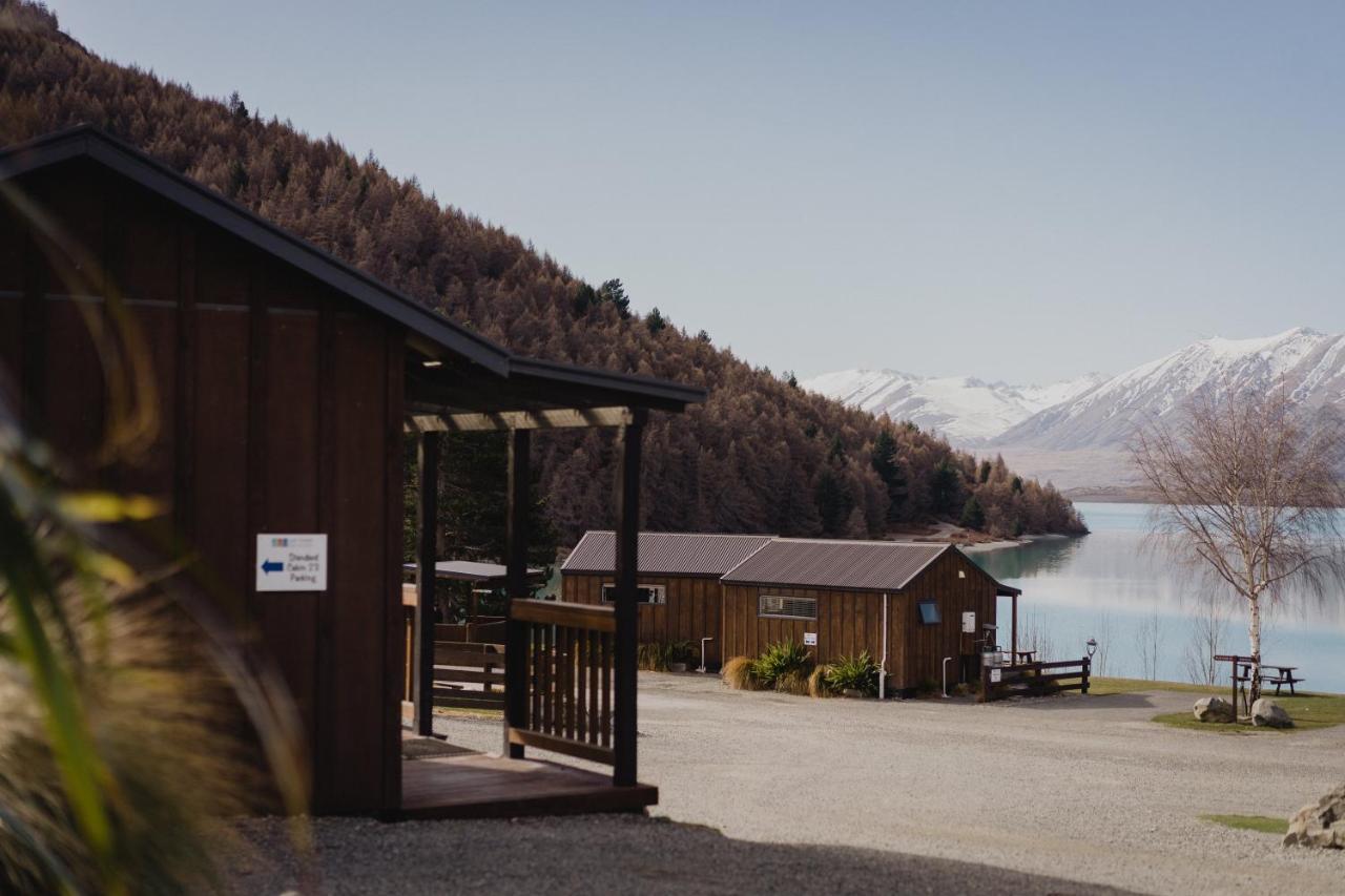 Lakes Edge Holiday Park レイク・テカポ エクステリア 写真